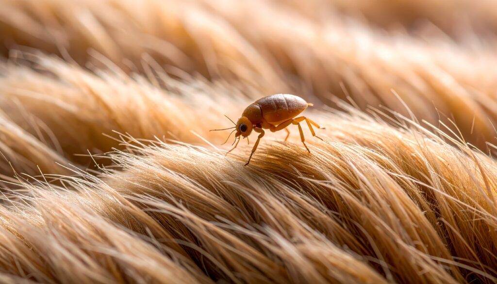 fleas, showing pest control in greenville